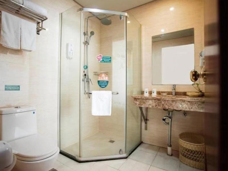 Greentree Inn Jiangsu Wuxi Dongting Leather City Express Hotel Eksteriør bilde