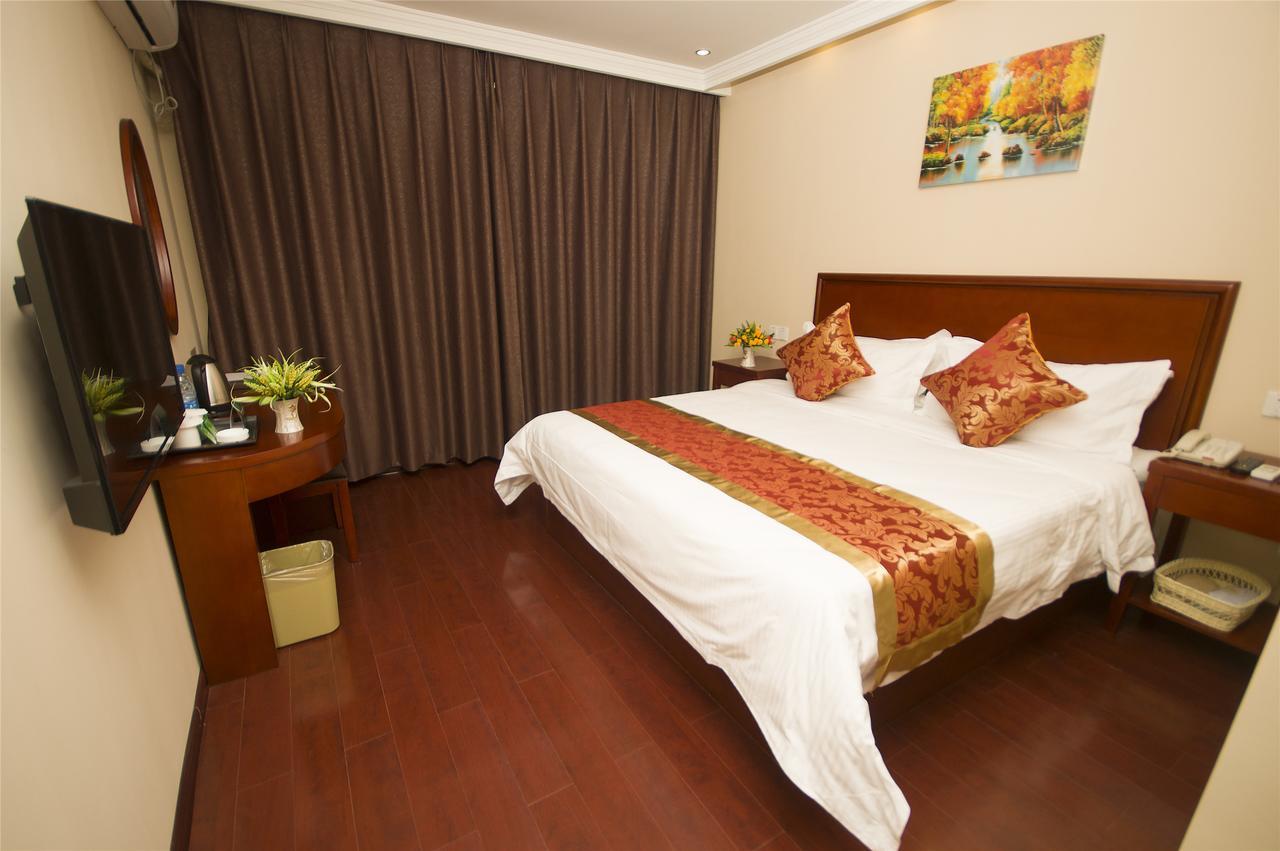 Greentree Inn Jiangsu Wuxi Dongting Leather City Express Hotel Eksteriør bilde